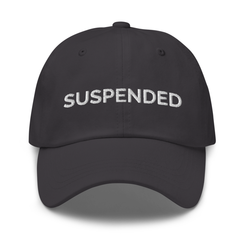 Suspended Hat - Dark Grey