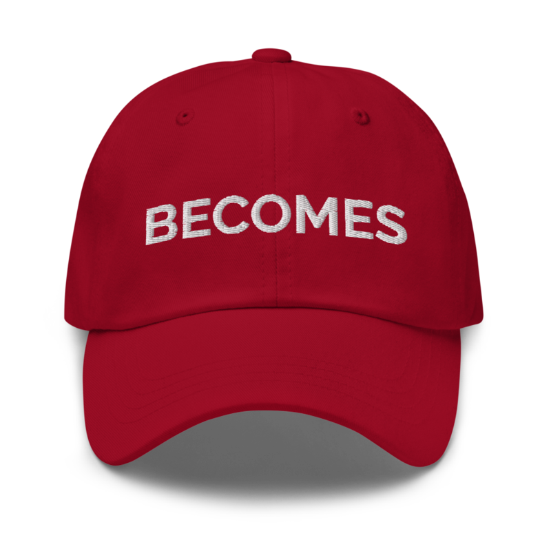 Becomes Hat - Cranberry