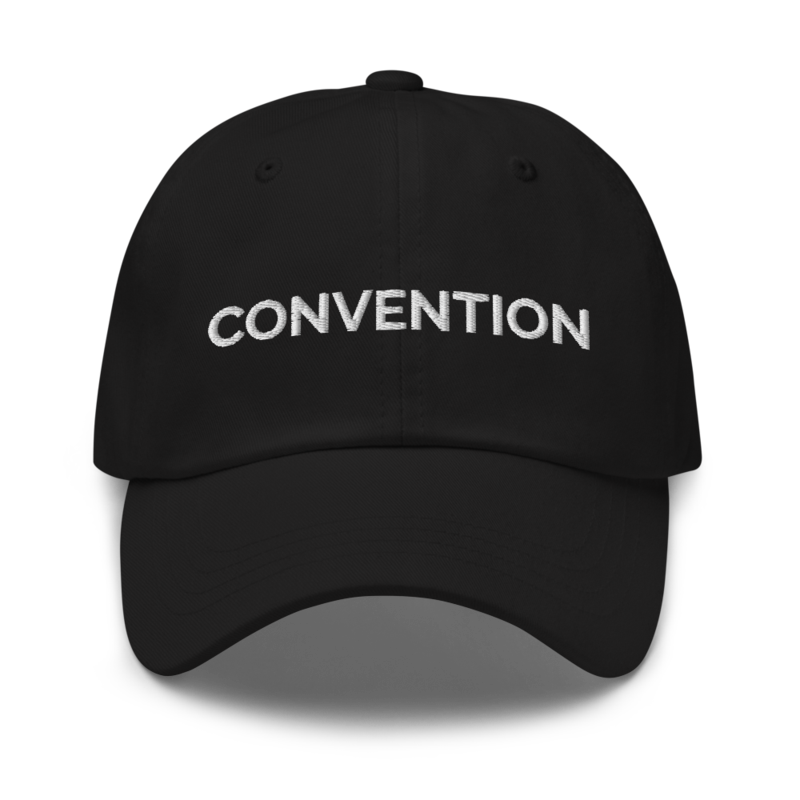 Convention Hat - Black