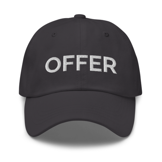 Offer Hat - Dark Grey