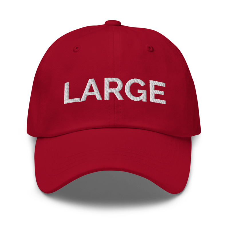 Large Hat - Cranberry