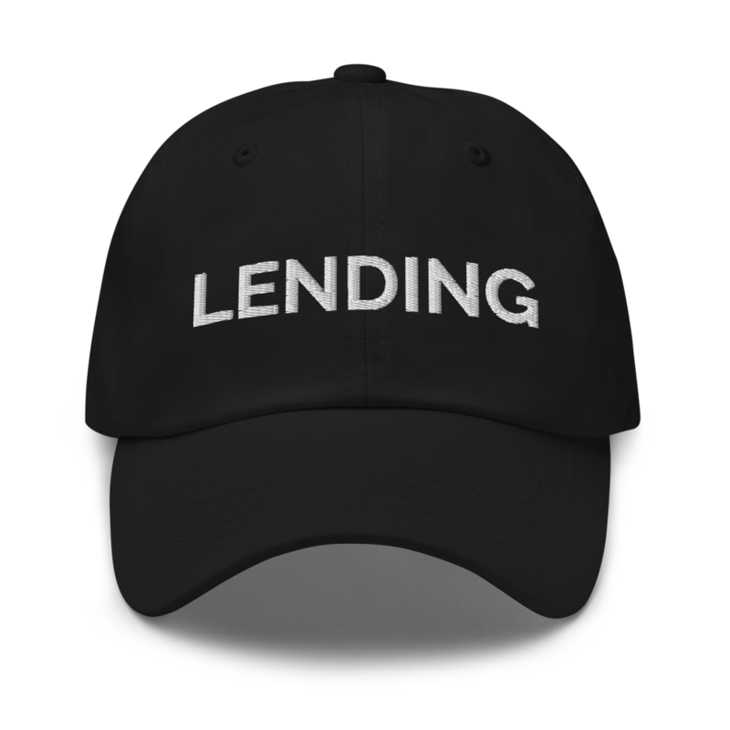 Lending Hat - Black