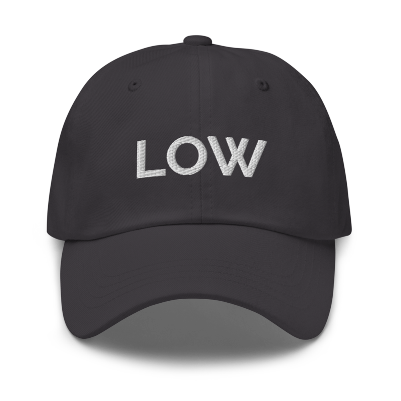 Low Hat - Dark Grey