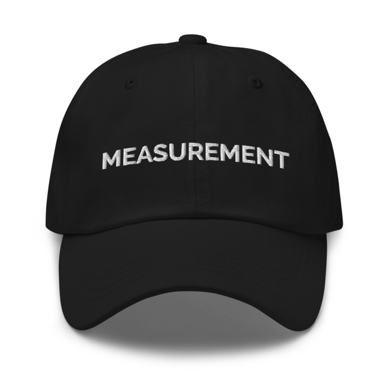 Measurement Hat - Black