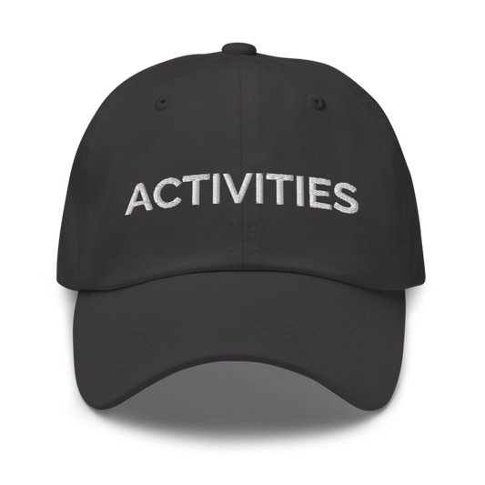 Activities Hat - Dark Grey