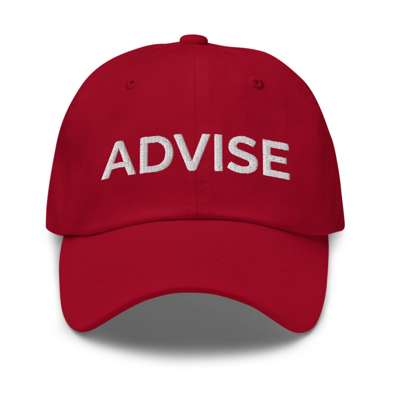 Advise Hat - Cranberry