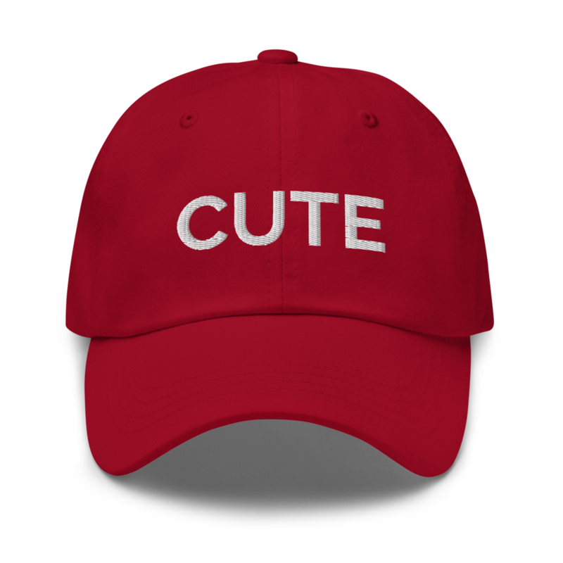 Cute Hat - Cranberry