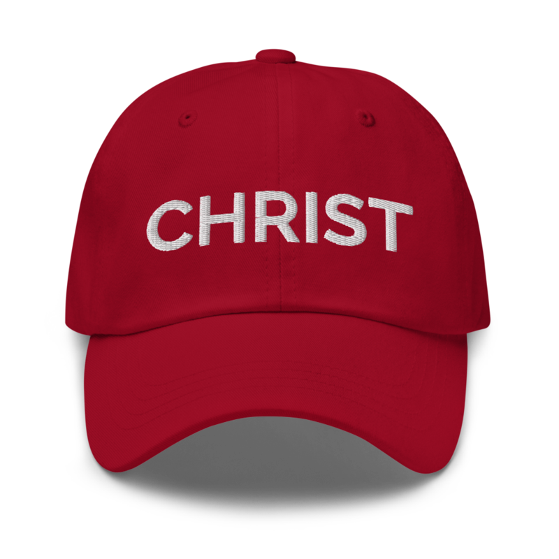 Christ Hat - Cranberry