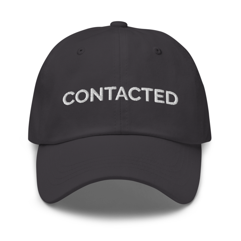 Contacted Hat - Dark Grey