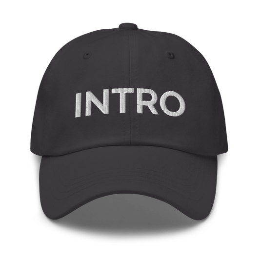 Intro Hat - Dark Grey