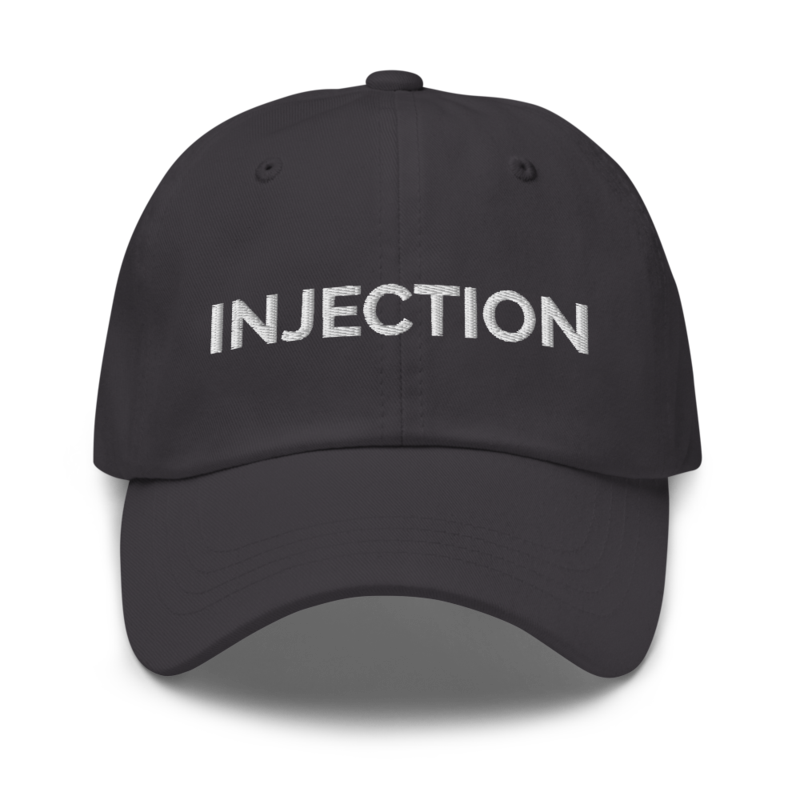 Injection Hat - Dark Grey
