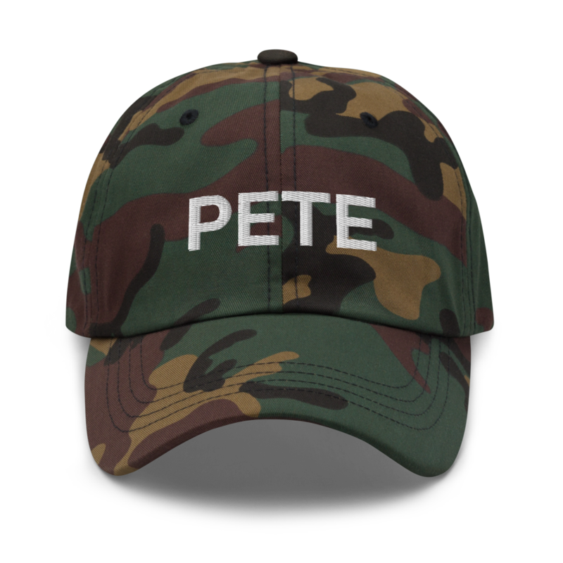 Pete Hat - Green Camo