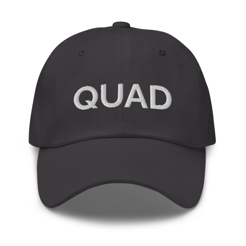 Quad Hat - Dark Grey