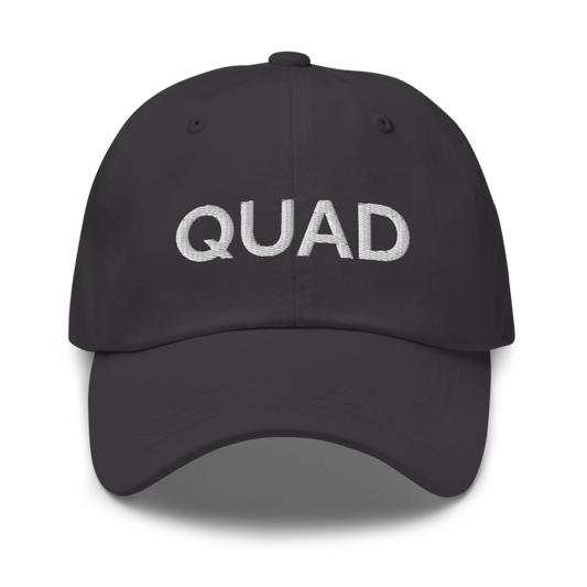 Quad Hat - Dark Grey