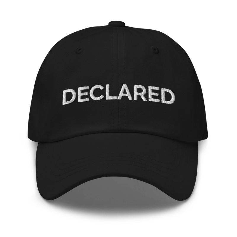 Declared Hat - Black
