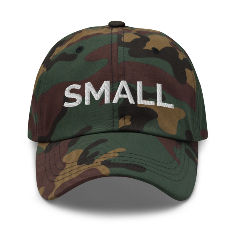 Small Hat - Green Camo