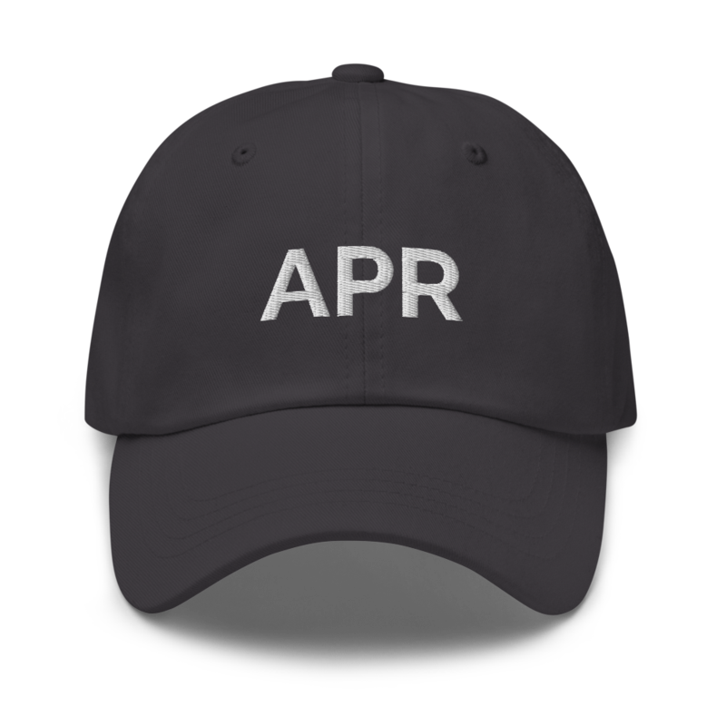 Apr Hat - Dark Grey