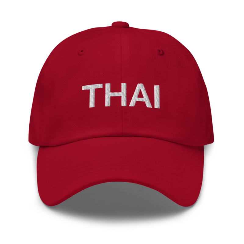 Thai Hat - Cranberry