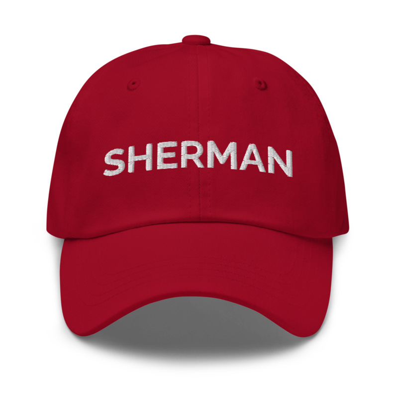 Sherman Hat - Cranberry