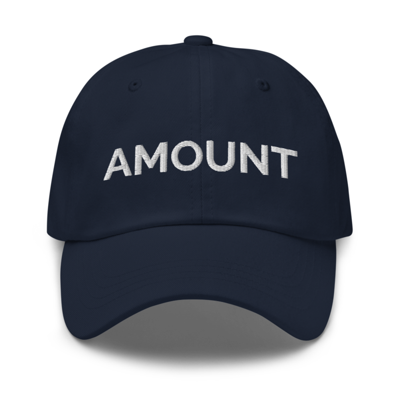 Amount Hat - Navy