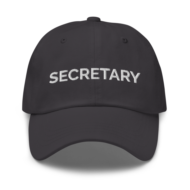 Secretary Hat - Dark Grey