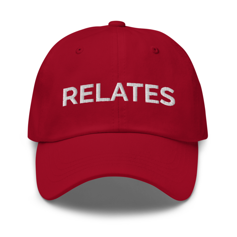 Relates Hat - Cranberry