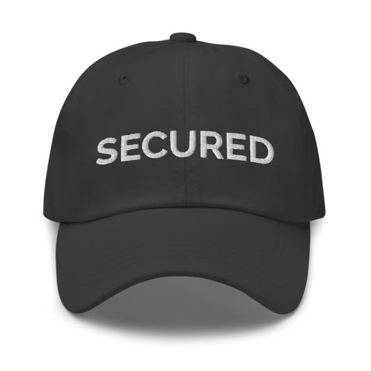 Secured Hat - Dark Grey