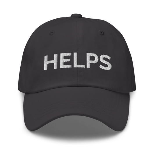 Helps Hat - Dark Grey