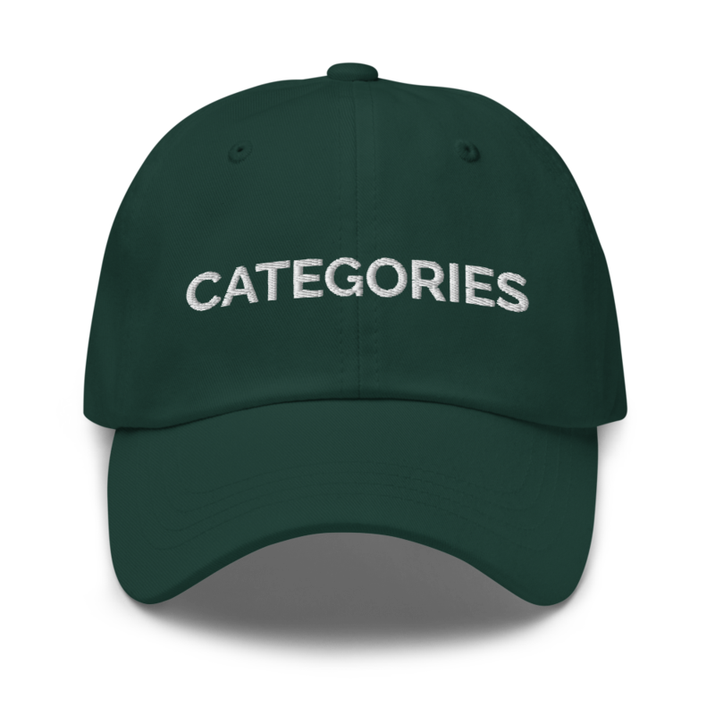 Categories Hat - Spruce