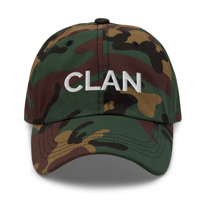 Clan Hat - Green Camo