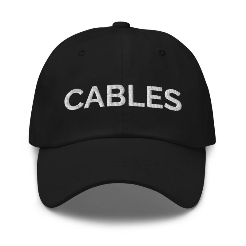 Cables Hat - Black