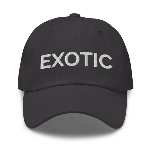 Exotic Hat - Dark Grey