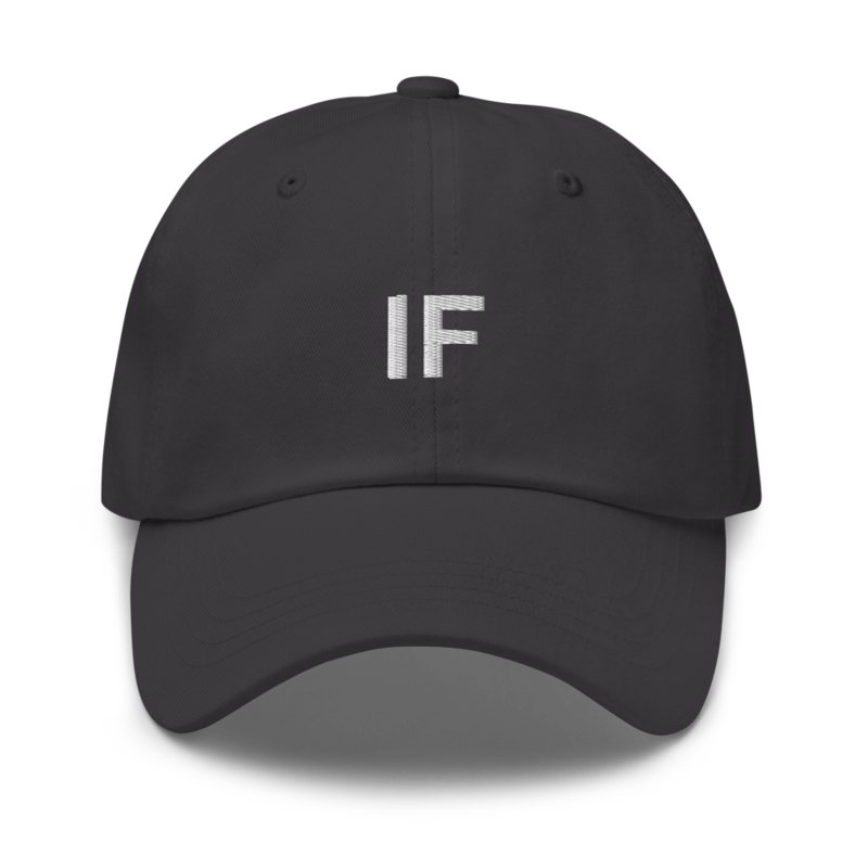 If Hat - Dark Grey