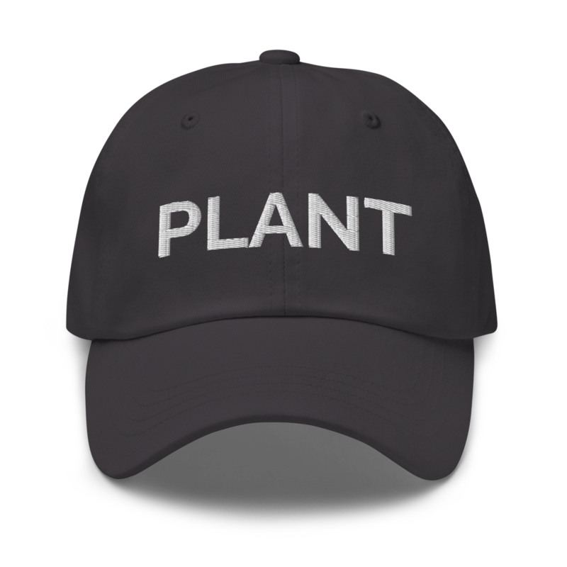 Plant Hat - Dark Grey