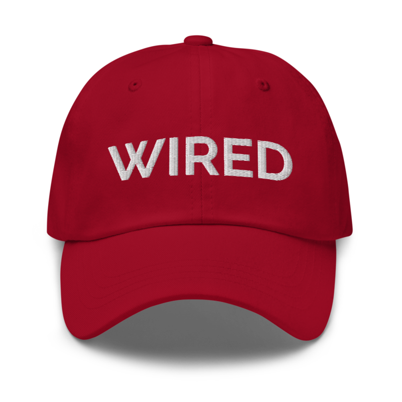 Wired Hat - Cranberry
