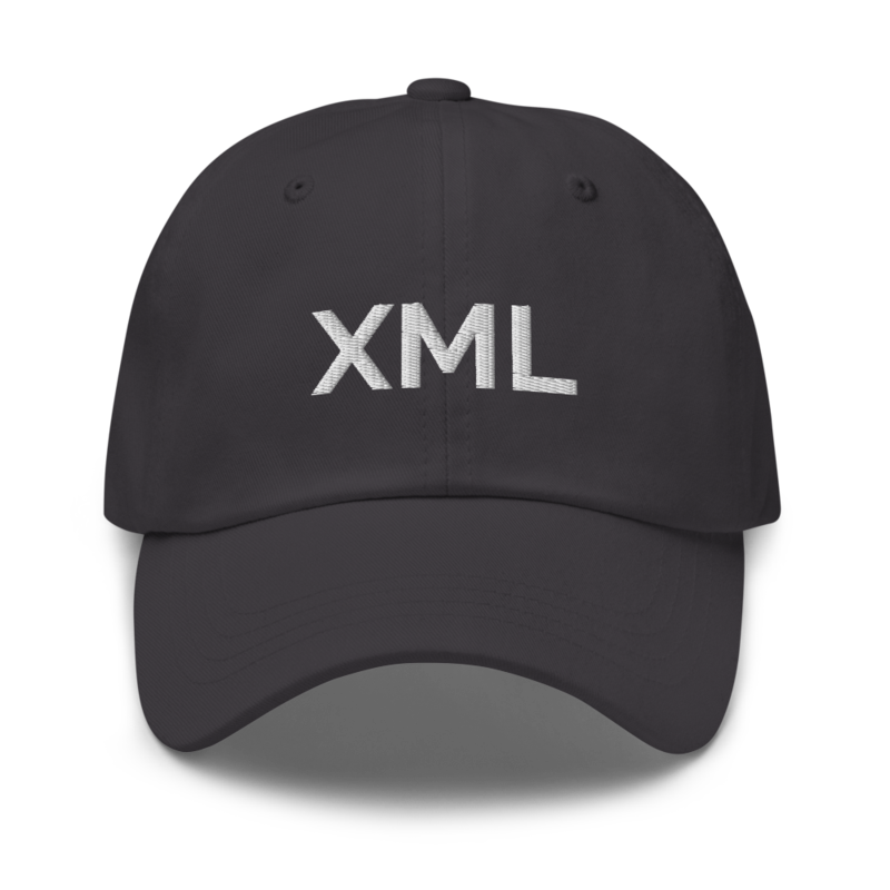 Xml Hat - Dark Grey