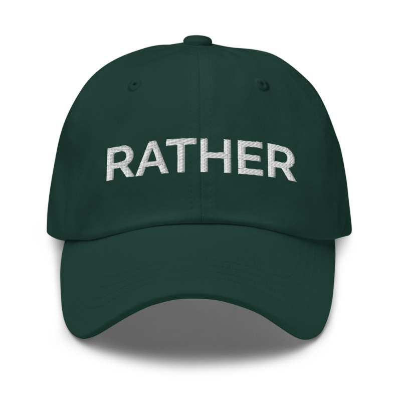 Rather Hat - Spruce