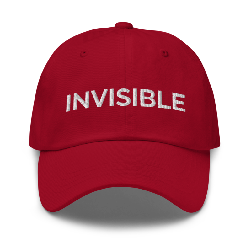 Invisible Hat - Cranberry