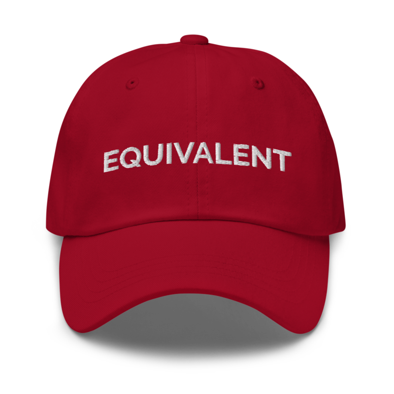 Equivalent Hat - Cranberry