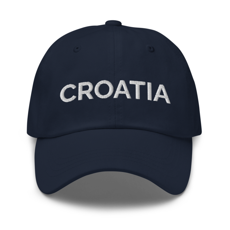 Croatia Hat - Navy