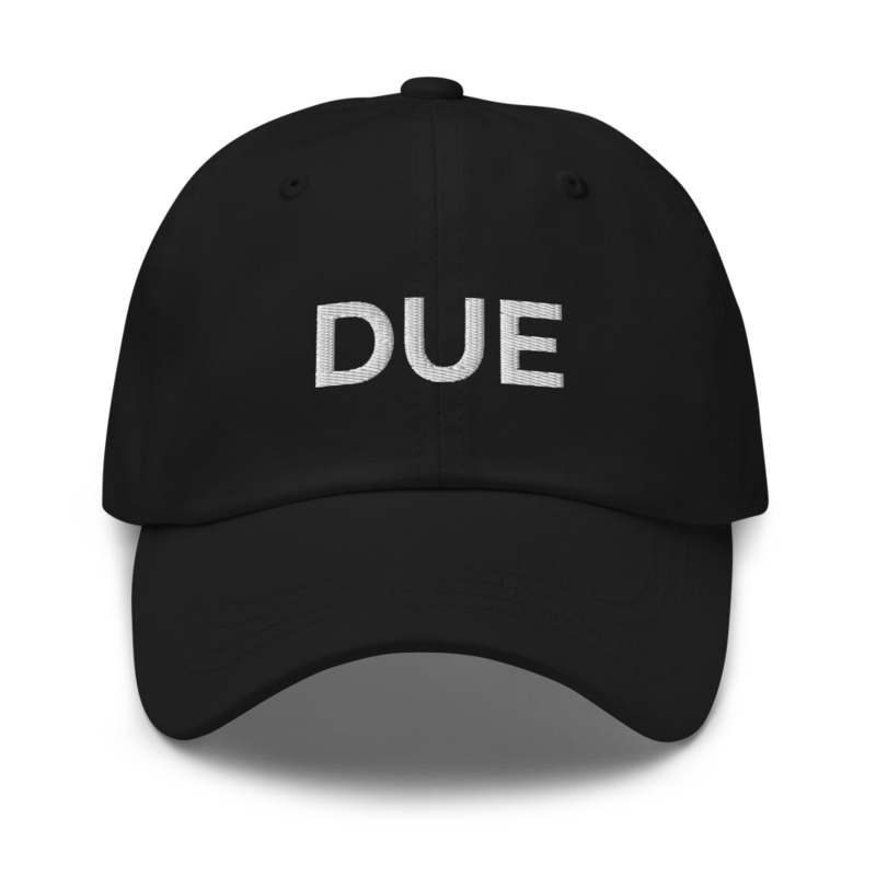 Due Hat - Black
