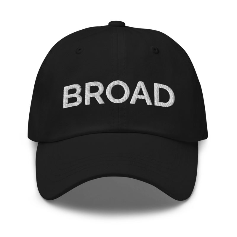 Broad Hat - Black