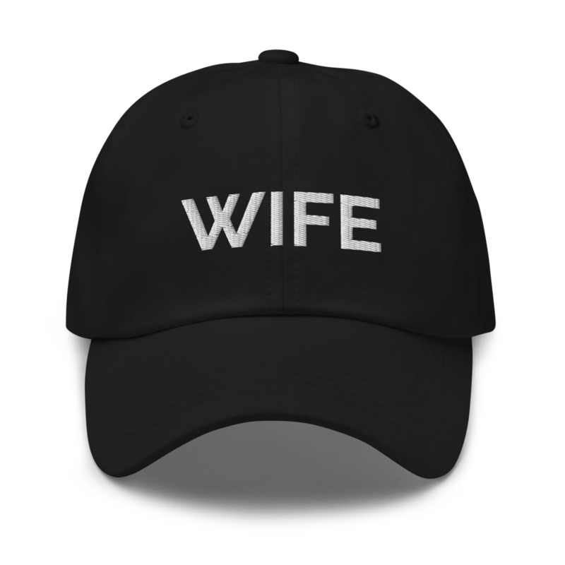 Wife Hat - Black