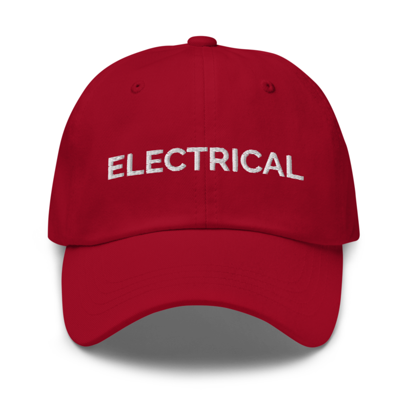 Electrical Hat - Cranberry