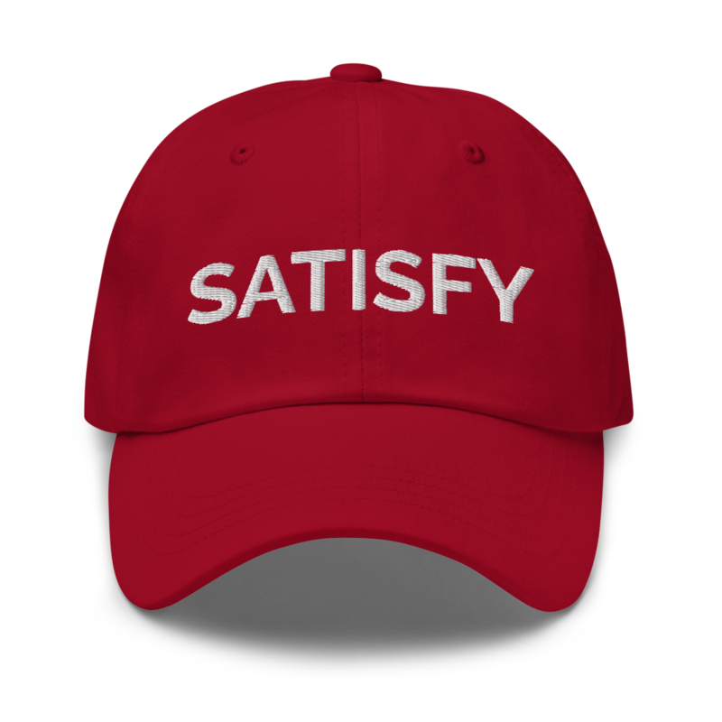 Satisfy Hat - Cranberry