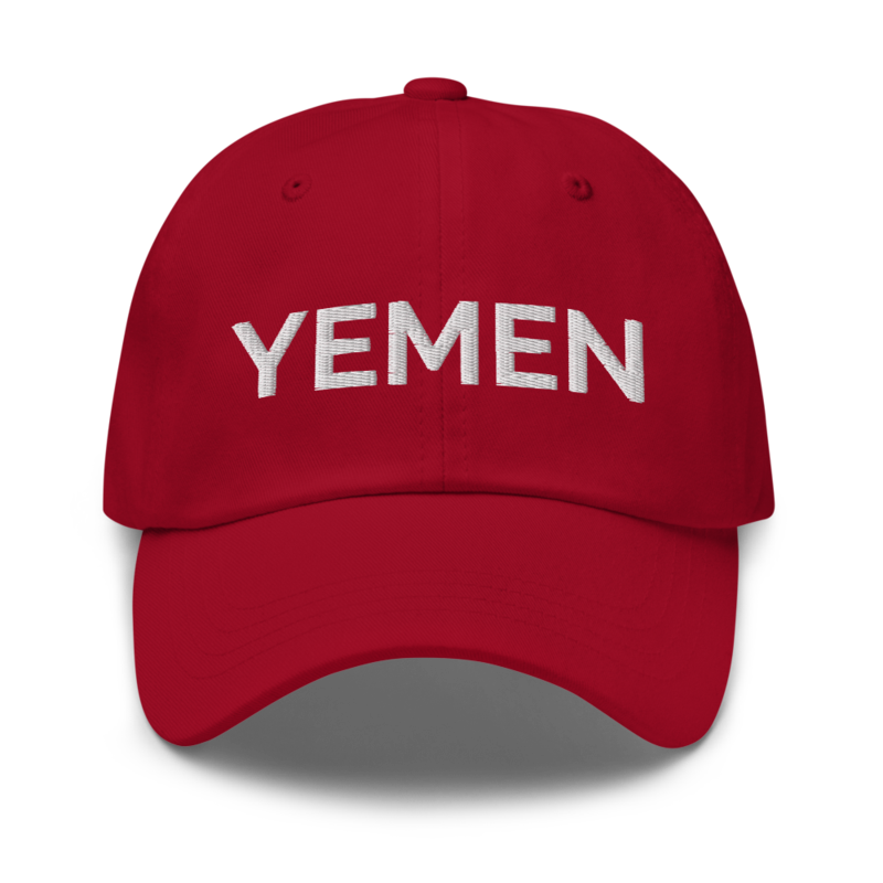 Yemen Hat - Cranberry