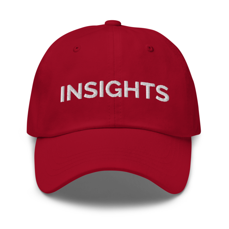 Insights Hat - Cranberry