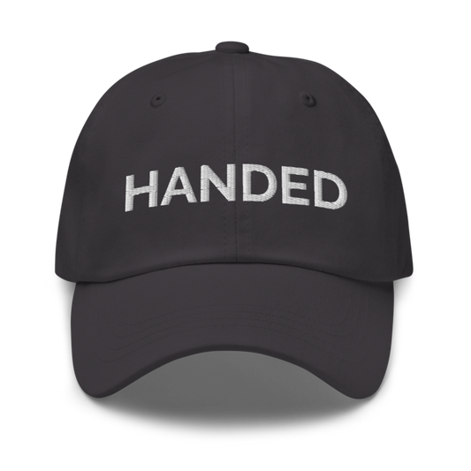 Handed Hat - Dark Grey