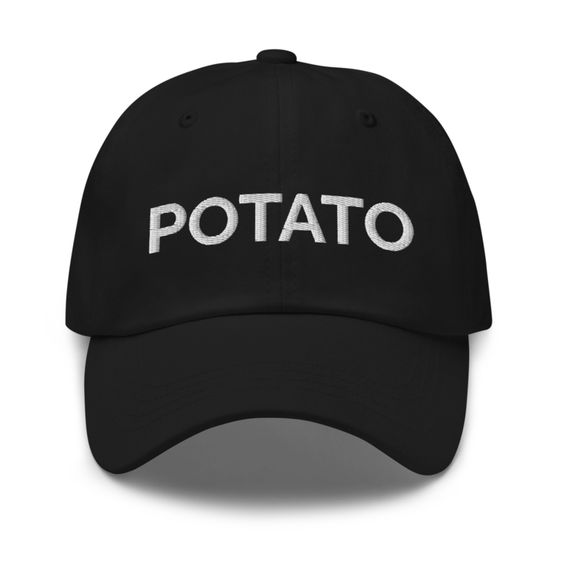 Potato Hat - Black