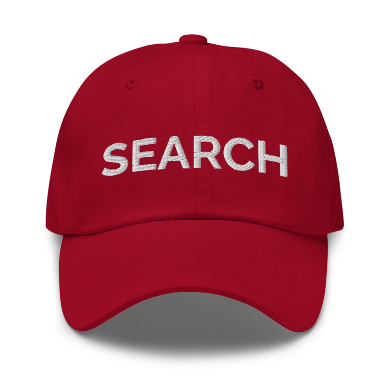 Search Hat - Cranberry